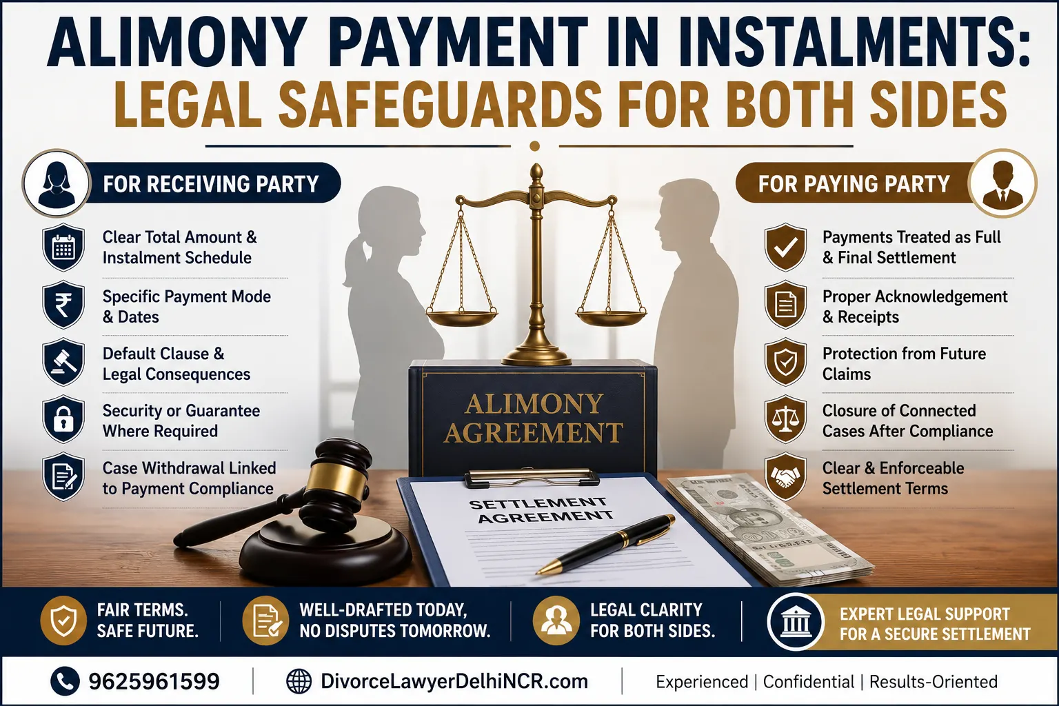 Alimony Payment in Instalments: Legal Safeguards for Both Sides