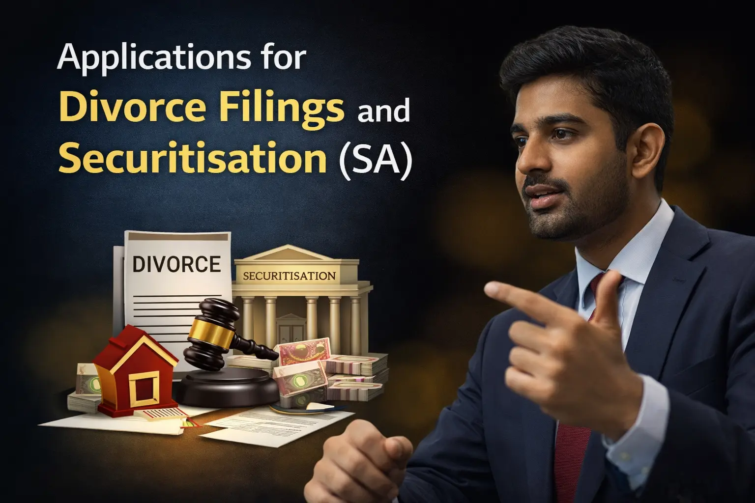Applications for Divorce Filings and Securitization (SA)