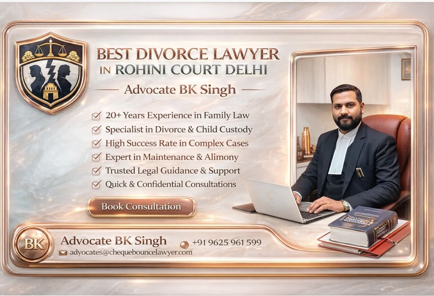 Best Divorce Lawyer in Rohini Court Delhi