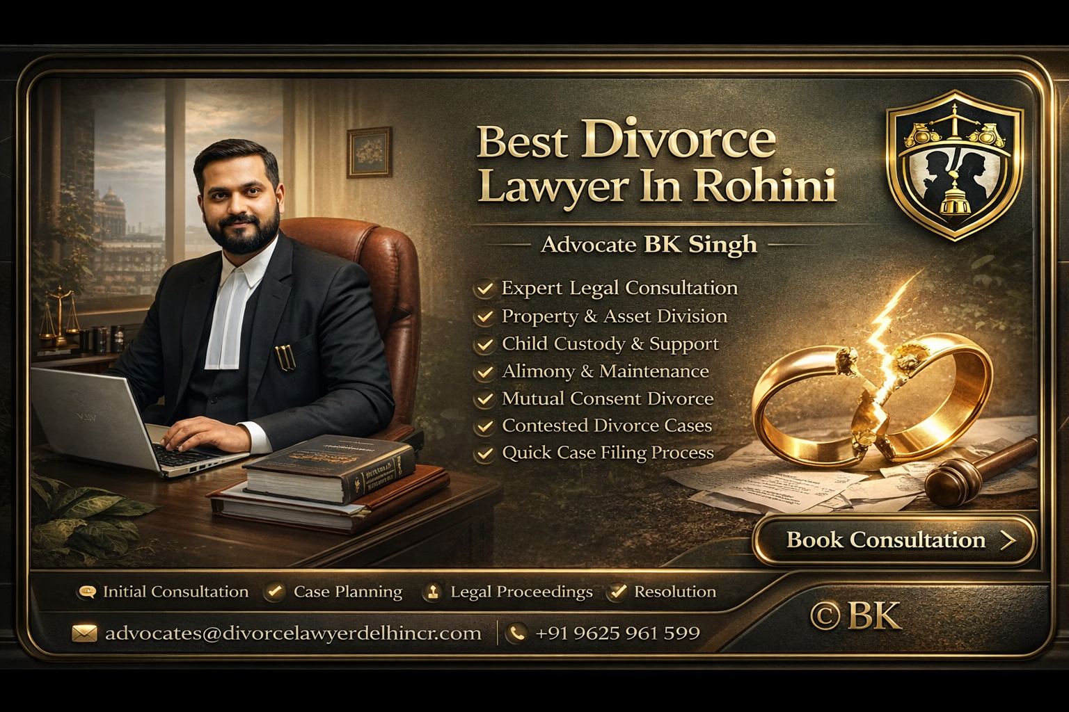 Best Divorce Lawyer In Rohini