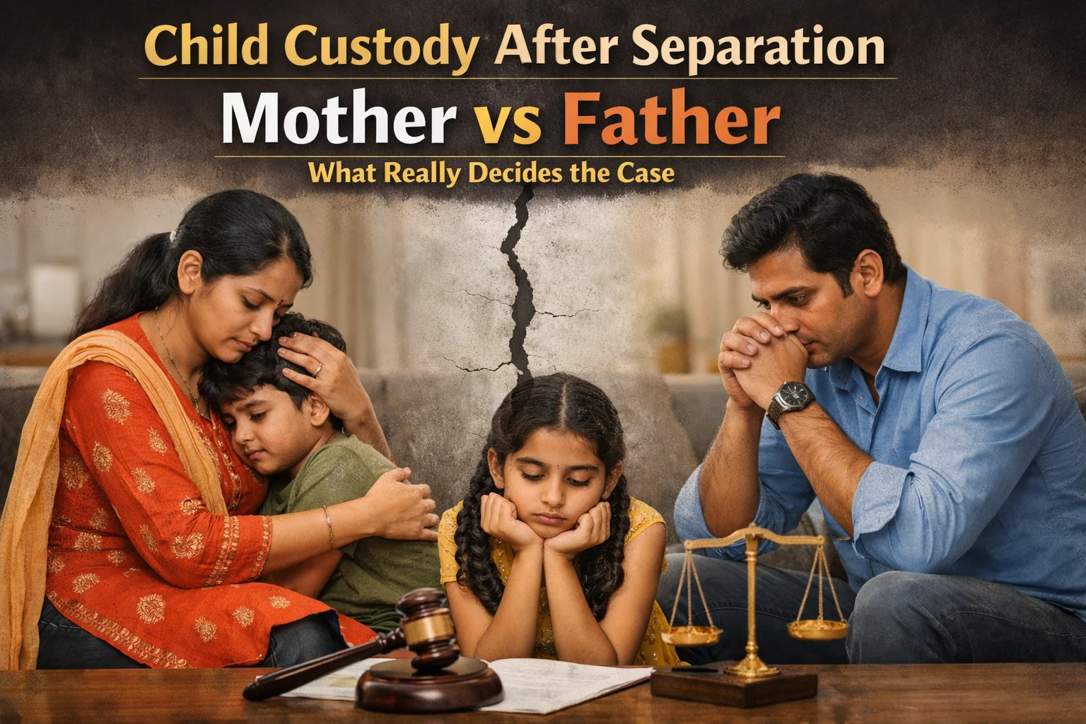 Child Custody After Separation Mother vs Father What Really Decides the Case