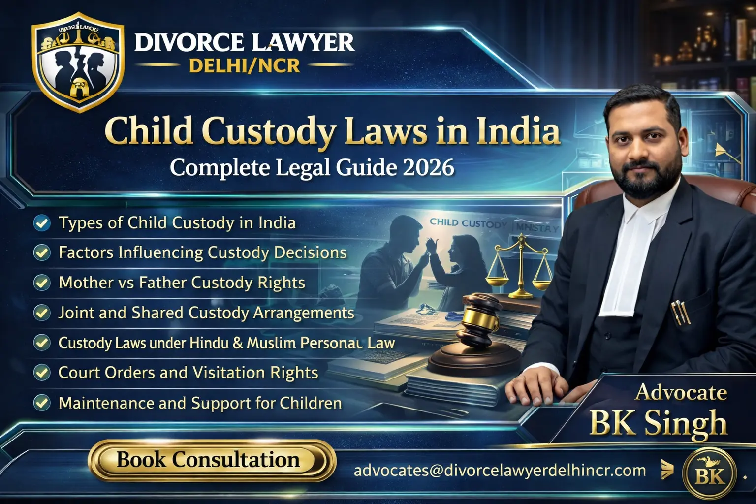 Child Custody Laws in India Complete Legal Guide 2026
