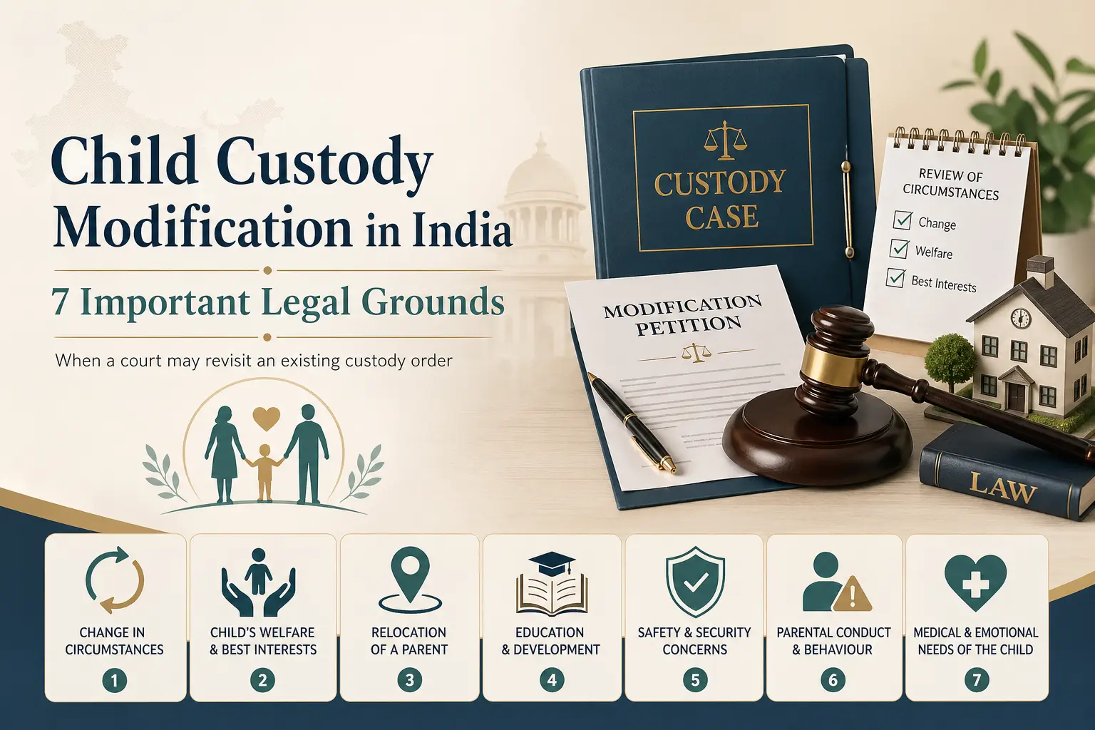 Child Custody Modification in India: 7 Important Legal Grounds