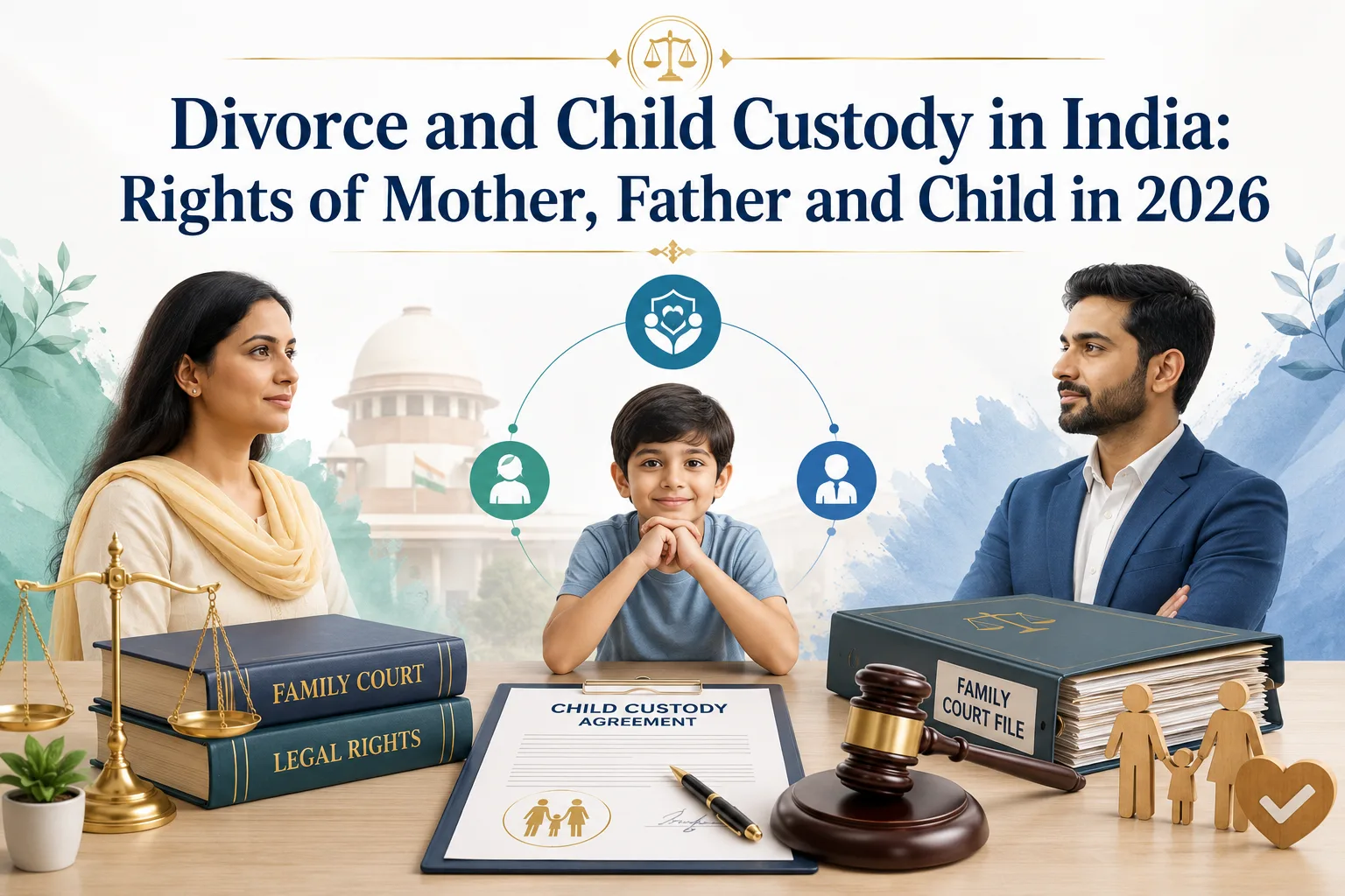 Divorce and Child Custody in India: Rights of Mother, Father and Child in 2026