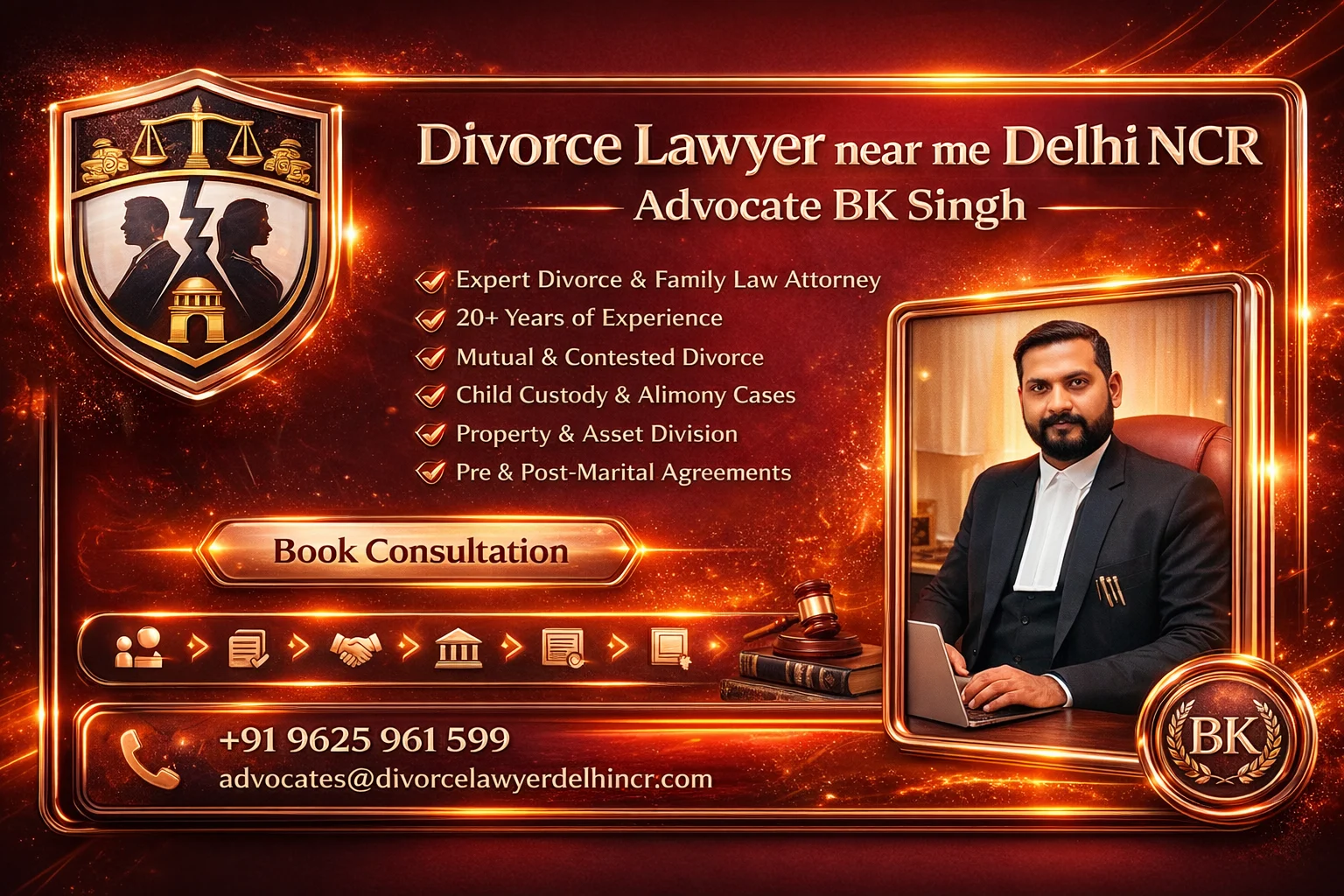 Divorce Lawyer near me Delhi NCR