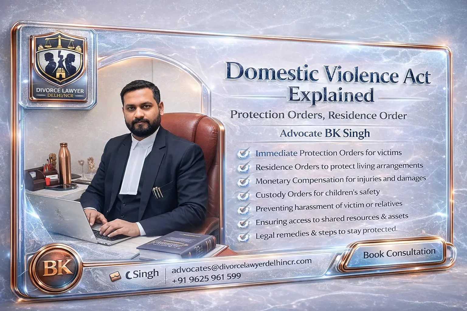 Domestic Violence Act explained protection orders and residence order