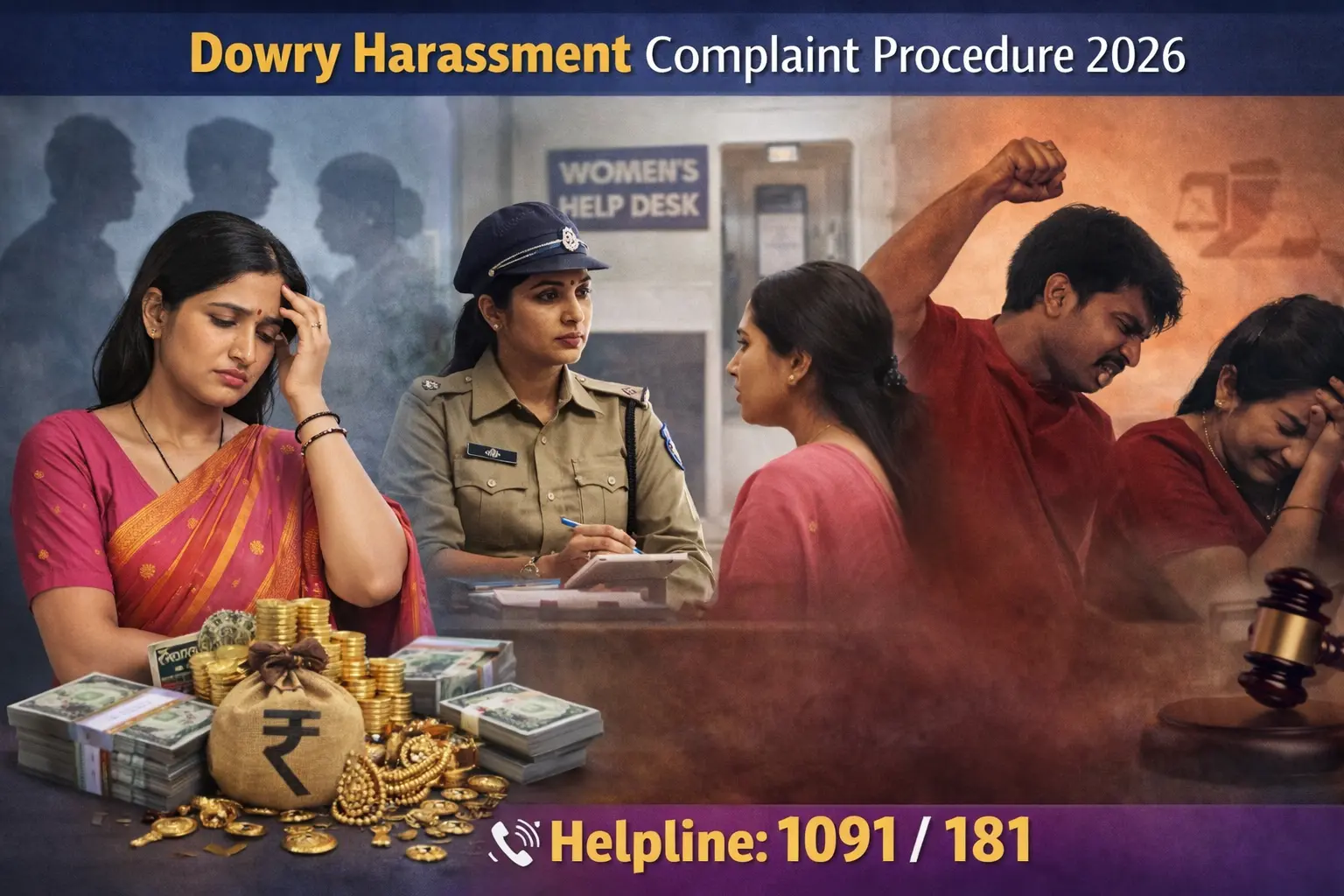 Dowry Harassment Complaint Procedure 2026