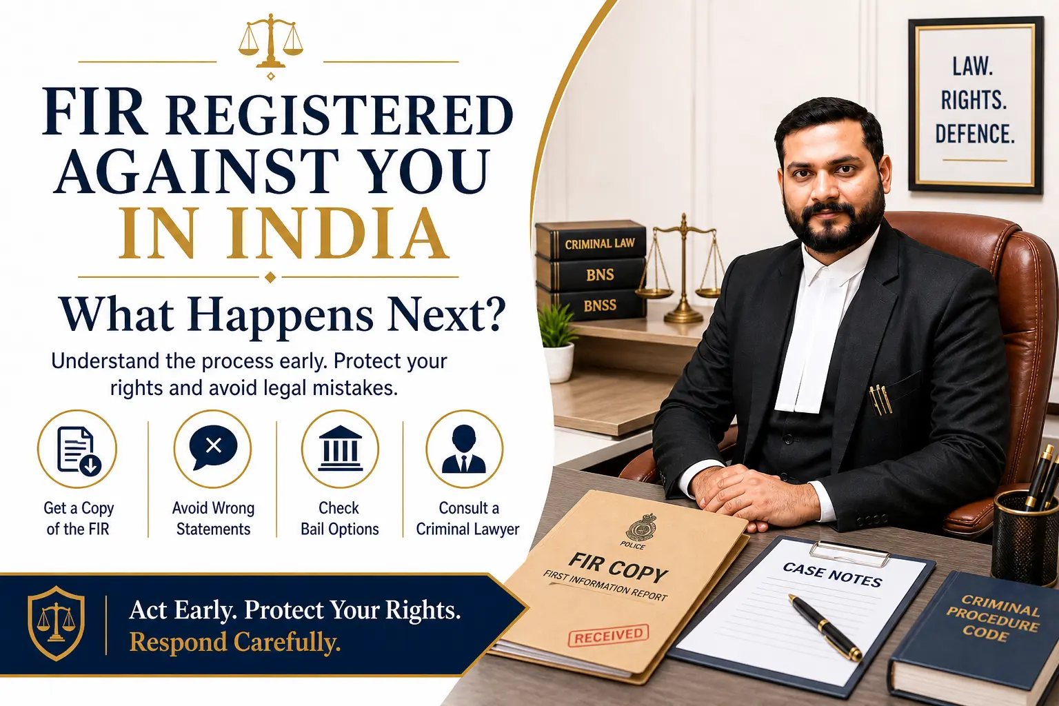 FIR Registered Against You in India: What Happens Next?