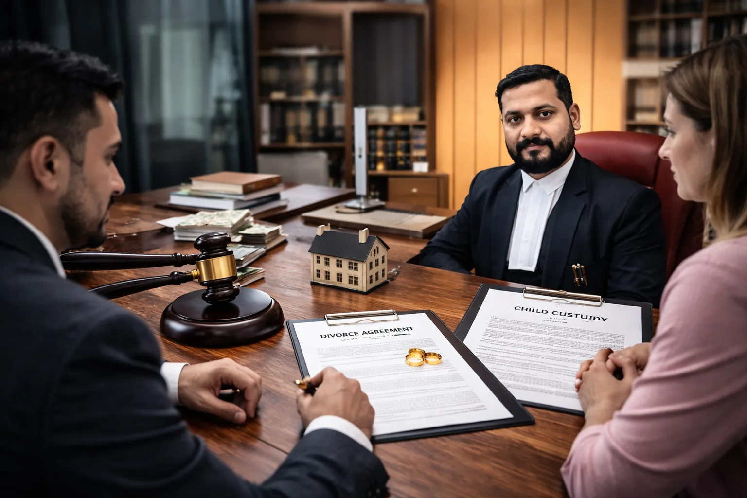 How Property, Child Custody, and Maintenance Are Decided in Divorce Cases