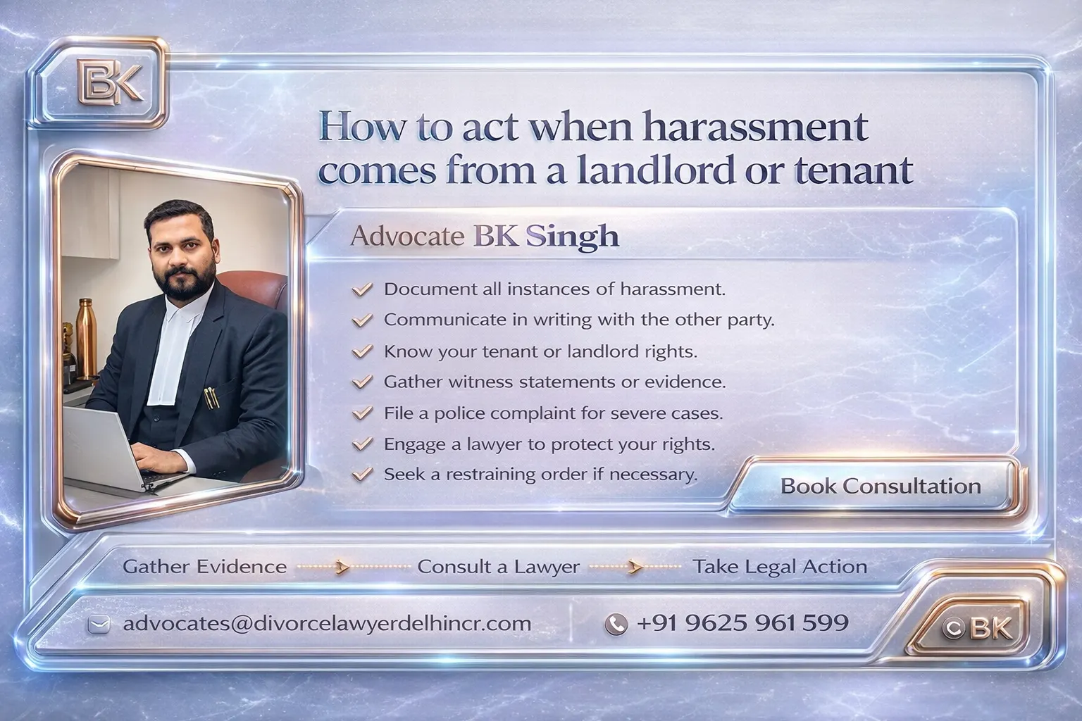 How to act when harassment comes from a landlord or tenant