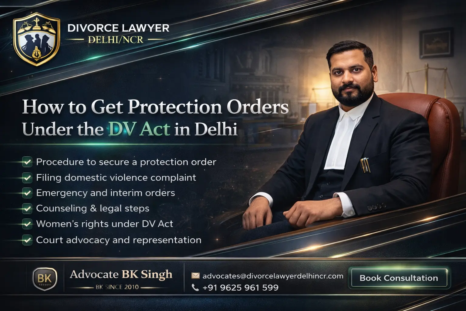 How to Get Protection Orders Under the DV Act in Delhi