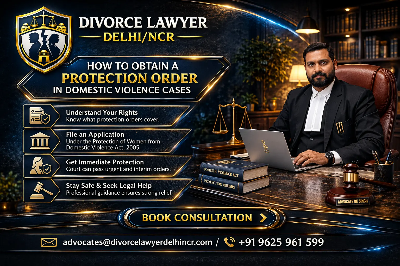 How to Obtain a Protection Order in Domestic Violence Cases