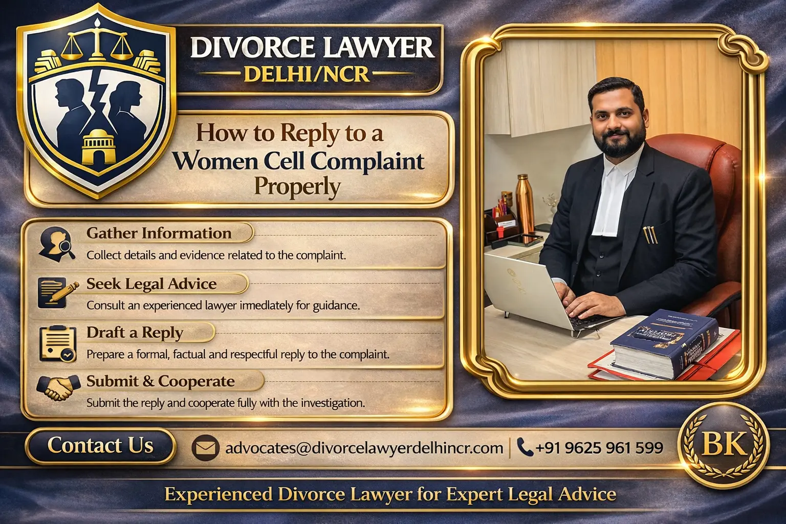 How to Reply to a Women Cell Complaint Properly