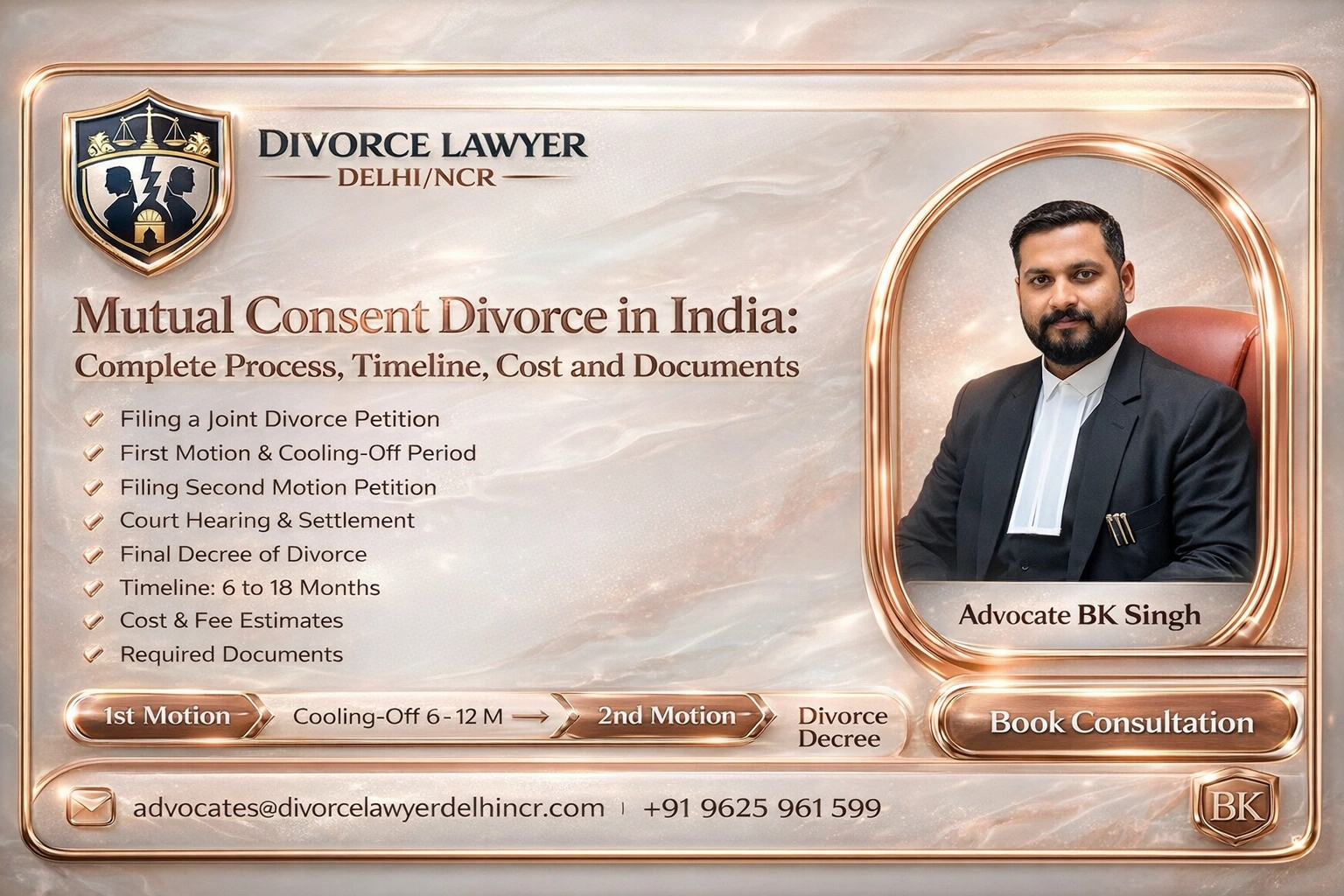 Mutual Consent Divorce in India: Complete Process, Timeline, Cost and Documents