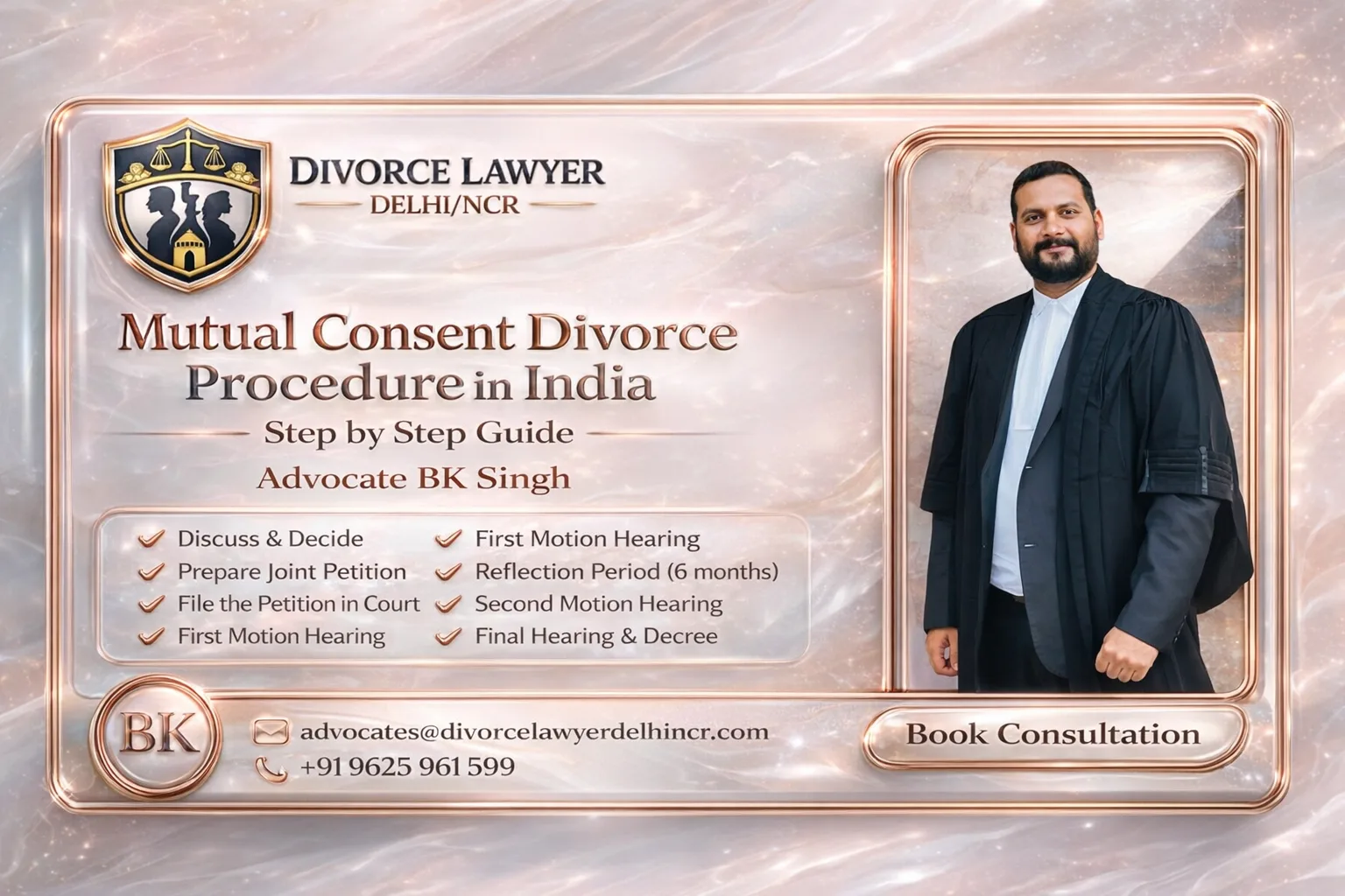 Mutual Consent Divorce Procedure in India Step by Step Guide