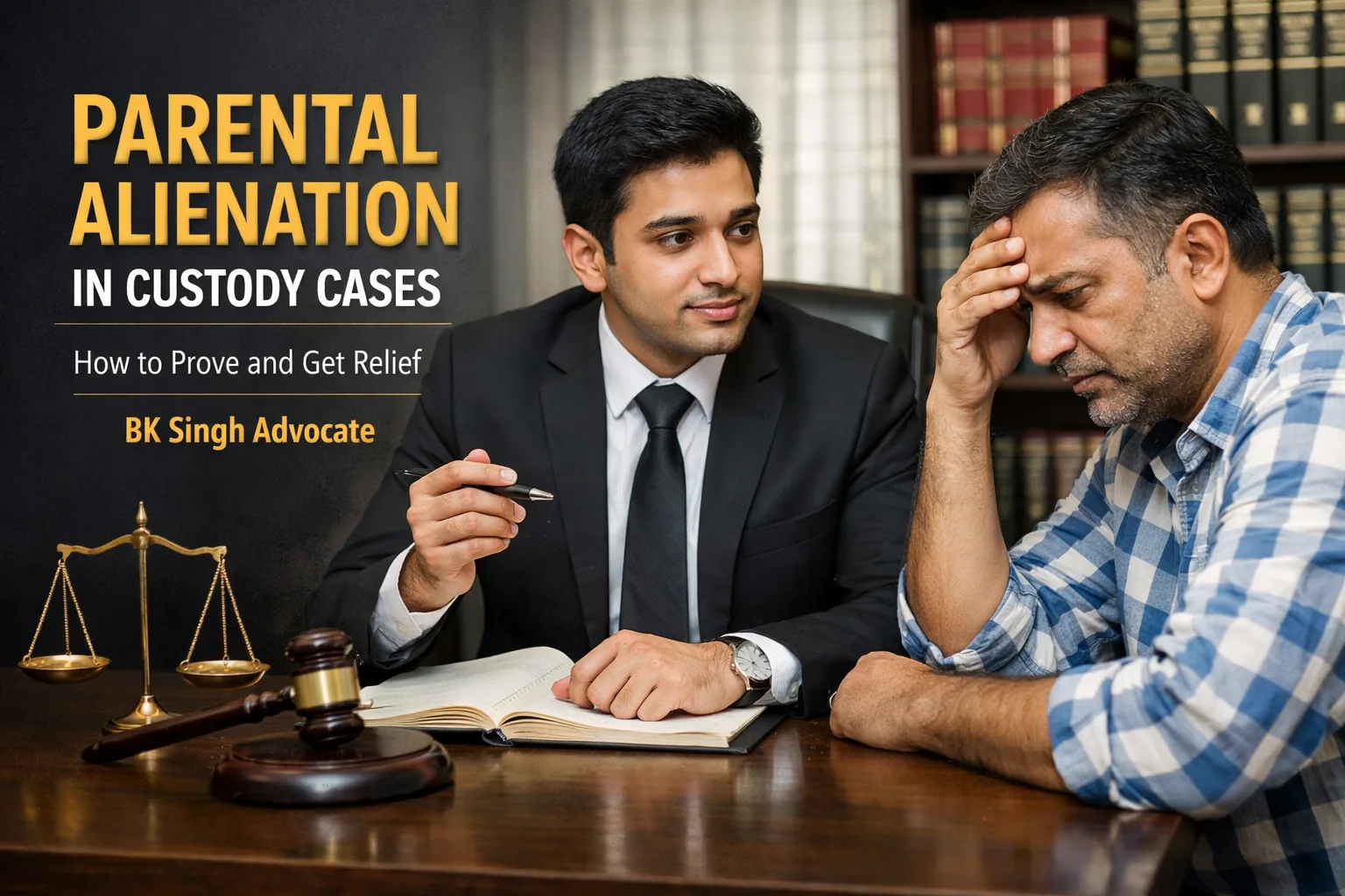 Parental Alienation in Custody Cases How to Prove and Get Relief - BK Singh Advocate