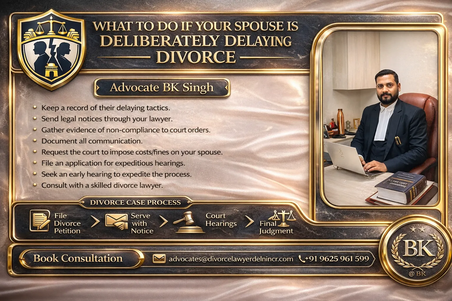 What to Do If Your Spouse Is Deliberately Delaying Divorce in India