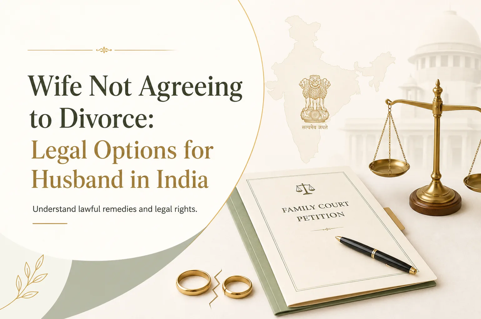 Wife Not Agreeing to Divorce: Legal Options for Husband in India