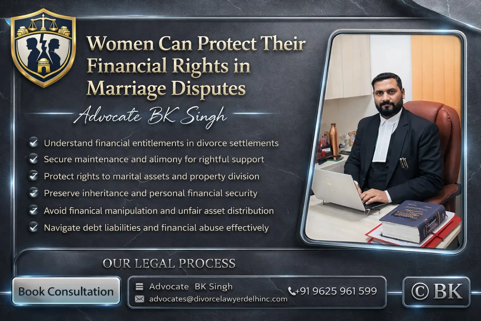 Women Can Protect Their Financial Rights in Marriage Disputes